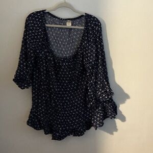 A top you wear for spring or fall